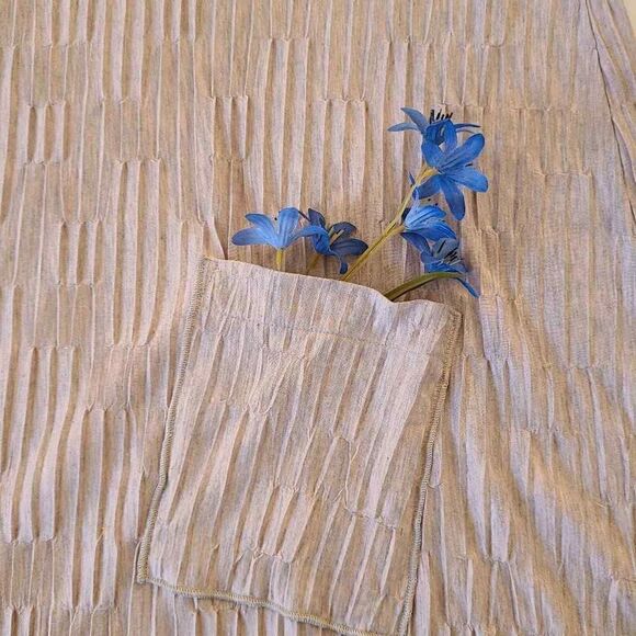 Focus Casual Life Sleeveless Cowl Neck Tunic Blouse Size M - Picture 6 of 9